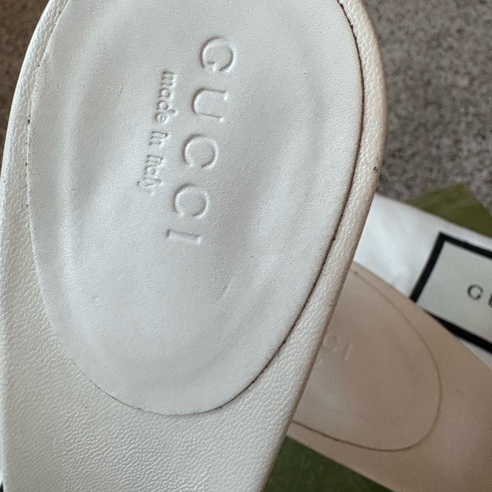SALE🥰 Authentic Gucci Flora Horsebit Heel Mules - Picture 7 of 10